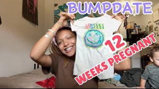 Bumpdate 12 Weeks Pregnant BABY 2 [upl. by Creedon]