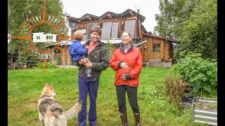 Self Built amp Off The Grid In Alaska  Full Homestead Facility Tour [upl. by Nnairrehs799]