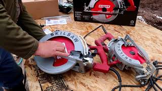 SAWSQUATCH Skilsaw 1014quot Worm Drive Circular Saw [upl. by Eetak]