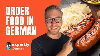 How to Order Food in GERMAN  Vocabulary and Phrases [upl. by Pressman]