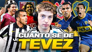 ¿CUANTO SABE DAVOO XENEIZE DE CARLOS TEVEZ TEST MUY DIFICIL [upl. by Ilatan61]