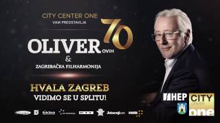 TVC Oliverovih 70 amp Zagrebacka filharmonija 1132017 Arena Zagreb  HVALA ZAGREB [upl. by Arihsat]