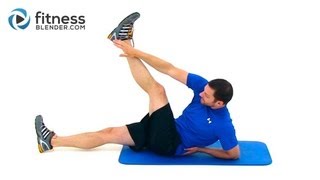 Quick 100 Rep Abs Workout  Intense Ab Workout at Home [upl. by Hanej]