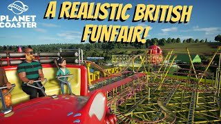 This British Funfair Is INSANELY Realistic  Planet Coaster  Park Spotlight [upl. by Kassie]