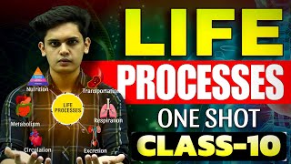 Life Processes Complete Chapter🔥 CLASS 10 Science  NCERT Covered Prashant Kirad [upl. by Meredith]