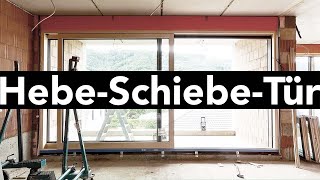 Ep 39  Hebeschiebetüre einbauen  Schreiner VLOG  puradietischler [upl. by Alley796]