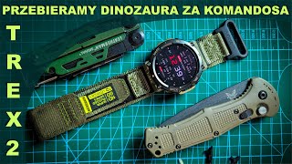 Adaptery i pasek Nereides do Amazfit TRex 2 i innych z paskami 22 mm amazfit trex2 smartwatch [upl. by Roarke]