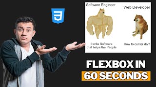 CSS Flexbox in 60 Seconds [upl. by Hoem518]