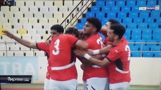 Egypt vs Cape Verde in African Nations Qualifying match Beautiful 1st goal [upl. by Karoline]