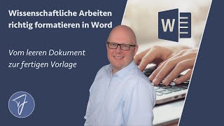 Wissenschaftliche Arbeiten richtig formatieren in Word – vom leeren Dokument zur fertigen Vorlage [upl. by Stacey510]