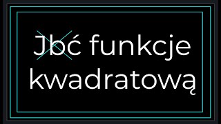 Co to funkcja kwadratowa odc3 Wierzchołek Zbiór wartości Udostępnij na Grupce Klasowej [upl. by Ayyidas712]