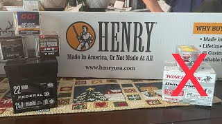 Unboxing Initial Shots and Thoughts of the Henry 22WMR 22MAG H001TM with Some Issues [upl. by Heda]