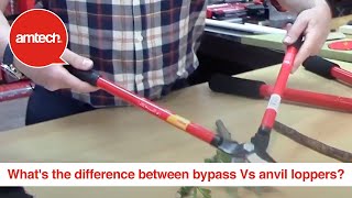 Whats The Difference Between Bypass Vs Anvil Loppers  AmtechKnowhow [upl. by Renwick412]