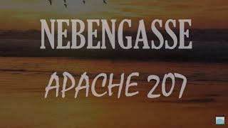 Apache 207  Nebengasse Kapitel IIII Lyrics Video [upl. by Hoes215]