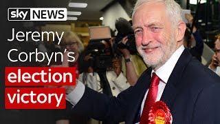 General Election Jeremy Corbyns victory [upl. by Bradshaw]