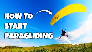 HOW TO START PARAGLIDING  Easy Tips amp Tricks For Starting Don’t Try This At Home [upl. by Llenrod911]