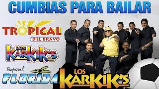 TROPICAL FLORIDA TROPICAL DEL BRAVOLOS KARKIS  MIX CUMBIAS  CUMBIAS TROPICALES PARA BAILAR [upl. by Sivat]