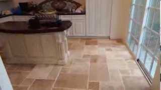 Versailles Pattern Installation Houston tile works [upl. by Trocki]