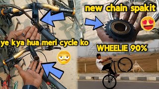 ye kya hua 😱 meri ko 🥺 new chain spakit intol hogai 🎯 [upl. by Alliw]