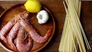 PASTA CON I GAMBERI TUTTO IL SAPORE DEL MARE Ricetta facile e veloce 14 [upl. by Adiell]