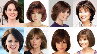 Best hairstyles for mature Women in 2024 haircuts trends in 2023 [upl. by Aisatsana]