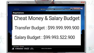 Cheat Money amp Salary Budget  PES 2017 [upl. by Kelda]