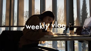 weekly vlog no porto  novo curso e mini life update [upl. by Arand784]