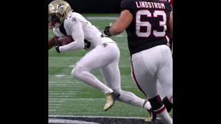 Paulson Adebo intercepts the Kirk Cousins pass vs Atlanta Falcons [upl. by Clein111]