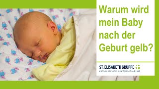 Neugeborenengelbsucht Hyperbilirubinämie – Warum wird mein Baby nach der Geburt gelb [upl. by Eisoj103]