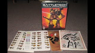 BATTLETECH 2nd Edition Unboxing And Review [upl. by Orlena367]