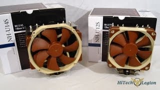 Noctua NH U14S and NH U12S Overview Installation and Benchmarks [upl. by Keefer962]