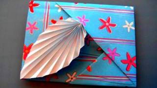 How to make an Origami Leaf Card [upl. by Skip]