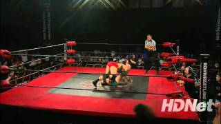 Christopher DanielsRoderick StrongTruth Martini  ROH on HDNet [upl. by Jet]