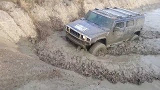 Hummer H2 vs Extreme Mud And Water [upl. by Nodnerb]