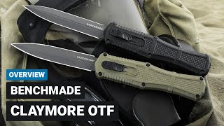 Benchmade Claymore OTF Automatic Overview [upl. by Brockie]