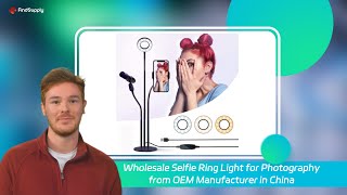 Wholesale Selfie Ring Light for Photography from OEM Manufacturer in China [upl. by Anirehtac]