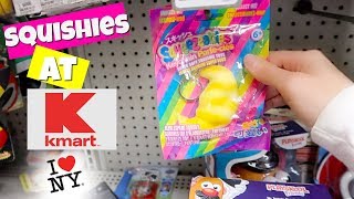 SQUISHIES AT KMART NYC VLOG [upl. by Nylhsoj]