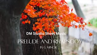 Prelude and Rhapsody in G Minor  Sheet Music [upl. by Arty163]