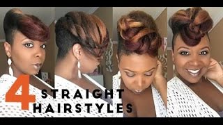 4 Styles To Level Up Your Straight Hair This Fall [upl. by Sathrum]