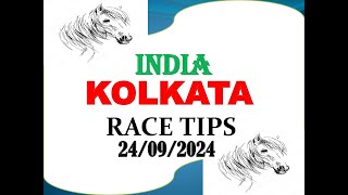 Kolkata Race Tips 24092024  rtct race tips  Horse Racing Tips  Kolkata tips  India race tips [upl. by Carlee880]