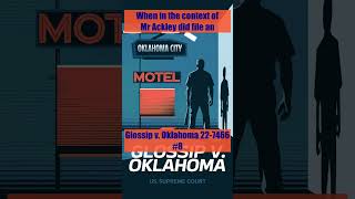 Glossip v Oklahoma Death Penalty Despite Prosecutorial Misconduct SupremeCourt 8 [upl. by Jolie]