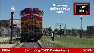 Galesburg Railroad Days 2024  63024 [upl. by Hernando]