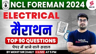 NCL Foreman Electrical Questions  NCL Foreman Previous Year Question Paper Electrical by Mohit Sir [upl. by Jecon]