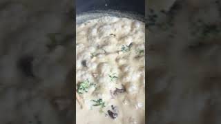 Preparing for pasta chicken broccoli porcini double cream ￼ [upl. by Nilrev]