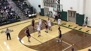 Ottoville High School Boys Basketball vs Minster High Shcool 202021 [upl. by Beutner]