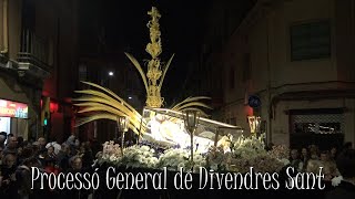 Processó General de Divendres Sant Mataró 2024 [upl. by Amaryl]