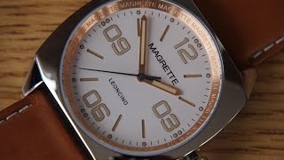 Magrette Leoncino Watch Review [upl. by Ahsercel26]