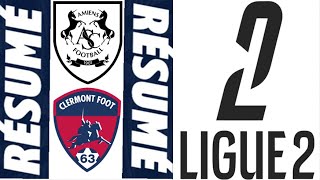 Amiens SC 10 Clermont Résumé  Ligue 2  20242025 [upl. by Hajar800]