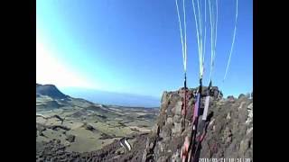 PARAPENDIO DECOLLO DA LITTIGHEDDU DI FRONTE AL MARE DI CASTELSARDO E ATTERRAGGIO [upl. by Nosyla638]