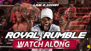 WWE Royal Rumble 2022  LIVE Watch Along With Expressions ft RantsNBants [upl. by Riegel931]